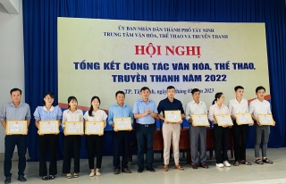Thành phố Tây Ninh: Năm 2022 ngành Văn hoá, Thể thao và Truyền thanh có nhiều khởi sắc