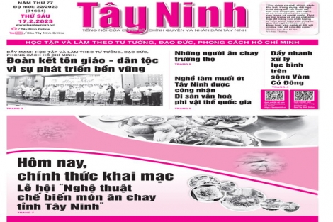 Điểm báo in Tây Ninh ngày 17.02.2023