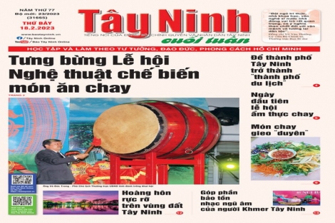 Điểm báo in Tây Ninh ngày 18.02.2023