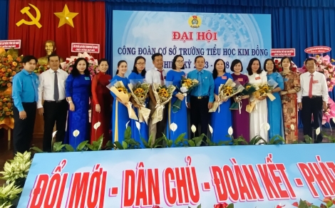 Công đoàn cơ sở Trường tiểu học Kim Đồng: Chăm lo, bảo vệ quyền lợi cho đoàn viên