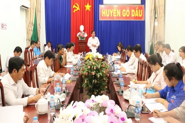 2 tháng đầu năm 2023: Gò Dầu triển khai thi công 45 công trình cơ bản mới