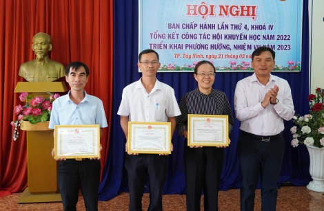 Thành phố Tây Ninh: Thực hiện tốt công tác khuyến học, khuyến tài