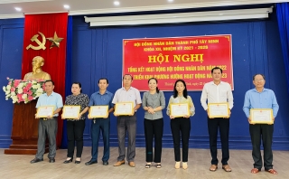HĐND thành phố Tây Ninh: Tiếp tục đổi mới, nâng cao chất lượng hoạt động