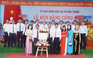 Trường tiểu học Nguyễn Văn Trỗi đạt chuẩn quốc gia mức độ 1