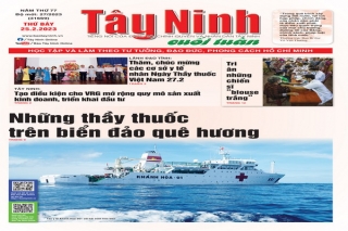 Điểm báo in Tây Ninh ngày 25.02.2023