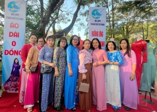 Hội LHPN Thành phố Tây Ninh hưởng ứng “Tuần lễ áo dài” năm 2023