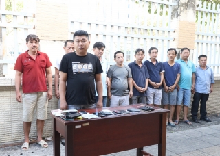 Công an TP. Tây Ninh: Triệt xoá tụ điểm đánh bạc qua mạng internet