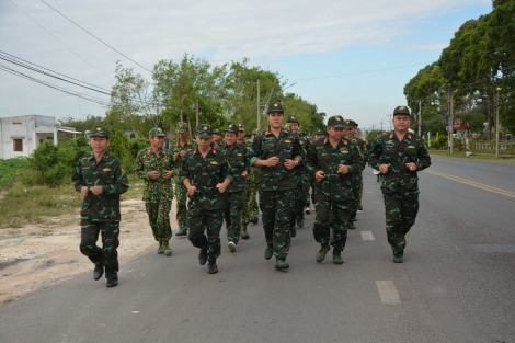 LLVT tỉnh: Hưởng ứng Ngày chạy thể thao CISM