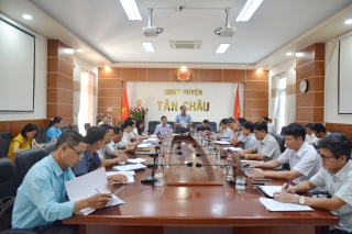 HĐND huyện Tân Châu: Giám sát UBND huyện về triển khai thực hiện kế hoạch đầu tư công trung hạn giai đoạn 2021 - 2025
