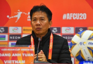 VCK U20 châu Á 2023: HLV Hoàng Anh Tuấn đánh giá về trận thua của U20 Việt Nam