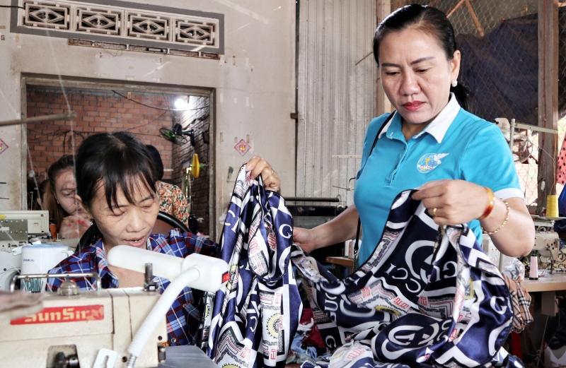 Hội LHPN huyện Châu Thành: Chú trọng công tác dạy nghề tạo việc làm cho lao động nữ nông thôn