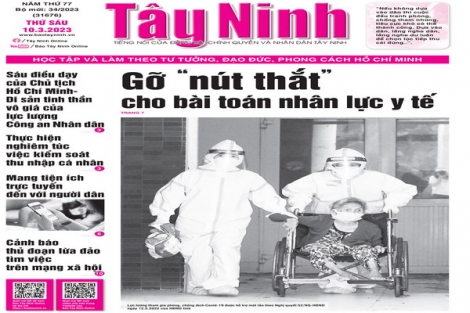 Điểm báo in Tây Ninh ngày 10.03.2023