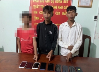 Công an thành phố Tây Ninh: Tạm giữ hình sự các đối tượng trộm cắp tài sản