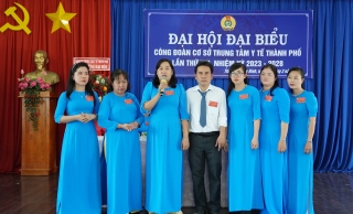 CĐCS Trung tâm Y tế TP. Tây Ninh: Tích cực chăm lo bảo vệ quyền lợi cho đoàn viên