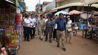 Tây Ninh: Khảo sát chợ Đa tại tỉnh Tboung Khmum