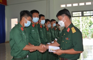 Hội đồng nghĩa vụ quân sự huyện Châu Thành: Thăm, đối thoại chiến sĩ mới