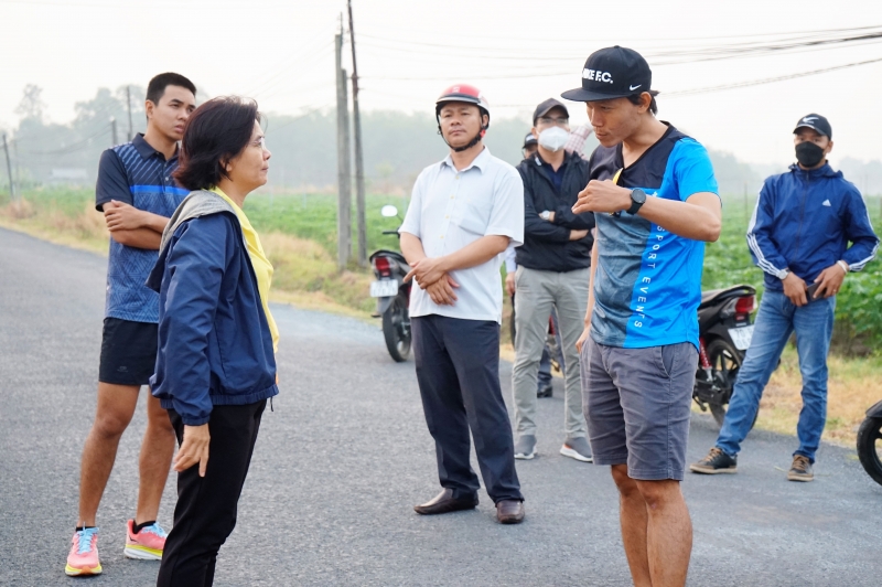 Khảo sát đường chạy Giải BaDen Mountain Marathon 2023