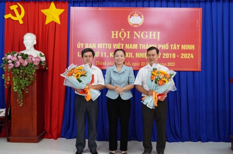 TP. Tây Ninh: Hiệp thương bổ sung chức danh Chủ tịch UBMTTQ Việt Nam Thành phố