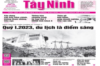 Điểm báo in Tây Ninh ngày 29.03.2023