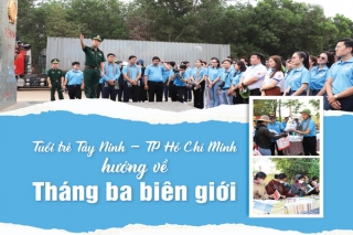 Tuổi trẻ Tây Ninh - Thành phố Hồ Chí Minh hướng về Tháng ba biên giới