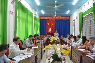 HĐND huyện Tân Châu: Khảo sát về thực hiện chính sách, pháp luật trong công tác phòng, chống ma tuý tại xã Tân Hà