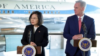 Bà Thái Anh Văn gặp Chủ tịch Hạ viện Mỹ, Trung Quốc lập tức lên tiếng