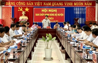 Quý I.2023: Huyện Tân Biên đạt 4/16 chỉ tiêu Nghị quyết năm