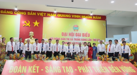 Ông Phan Thành Đô tái đắc cử chức Chủ tịch Hội Nông dân thị xã Trảng Bàng