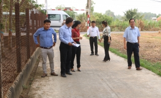 HĐND huyện Gò Dầu: Giám sát công tác quản lý, duy tu, sửa chữa đường giao thông sau đầu tư