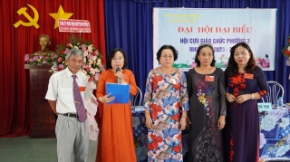 Thành phố Tây Ninh: Đại hội điểm Hội Cựu giáo chức Phường 3