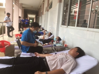 Hòa Thành: Tiếp nhận trên 900 đơn vị máu