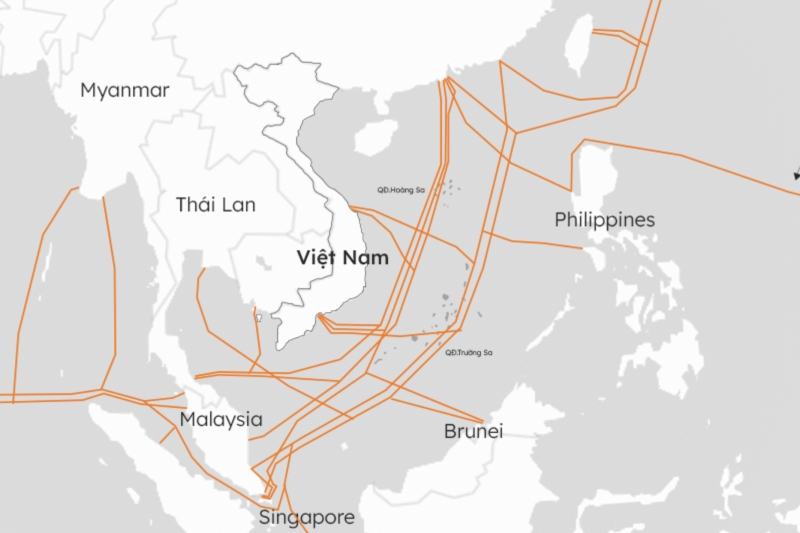 5 tuyến cáp quang biển đứt gần nửa năm chưa sửa xong