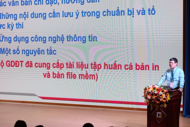 Những lưu ý với thí sinh, cán bộ coi, chấm thi về Kỳ thi tốt nghiệp THPT 2023