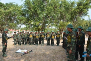 Trung đoàn 174 (Bộ CHQS tỉnh): Thi đua huấn luyện chào mừng kỷ niệm ngày đất nước giải phóng