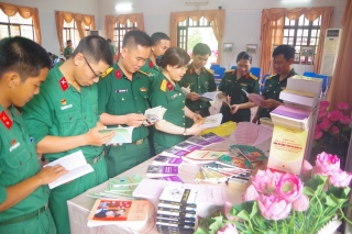 Trung đoàn 5 (Sư đoàn 5): Hưởng ứng Ngày Sách và Văn hoá đọc Việt Nam lần thứ 2
