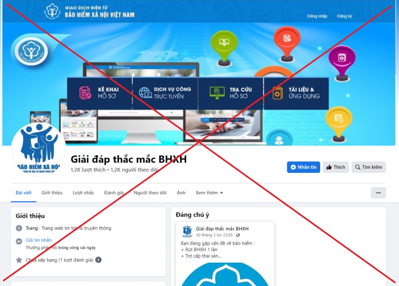 Cảnh báo giả mạo cơ quan BHXH để lừa đảo, chiếm đoạt tài sản người dân