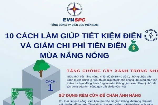 10 cách làm giúp tiết kiệm điện và giảm chi phí tiền điện mùa nắng nóng