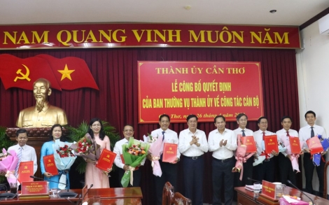 Bổ nhiệm, chỉ định nhân sự mới 2 thành phố trực thuộc Trung ương