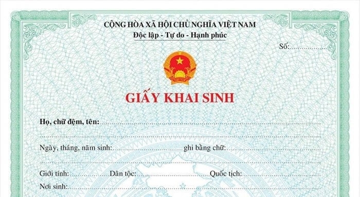 Hồ sơ đăng ký khai sinh gồm những gì?