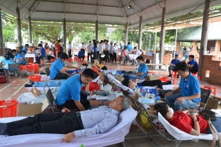 Tân Châu: Tổ chức hiến máu tình nguyện tại cụm công nghiệp Tân Hội 1