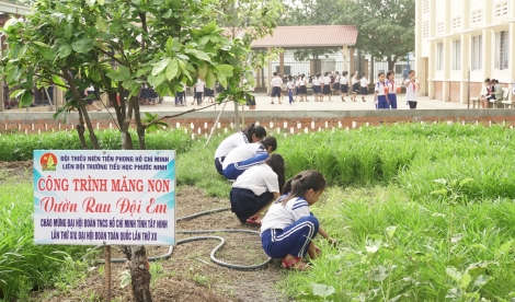 Thi đua đổi mới, sáng tạo trong dạy và học, duy trì thành tích sau sáp nhập