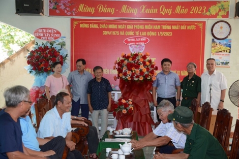 Họp mặt Ban Liên lạc truyền thống thông tin Tỉnh đội Tây Ninh