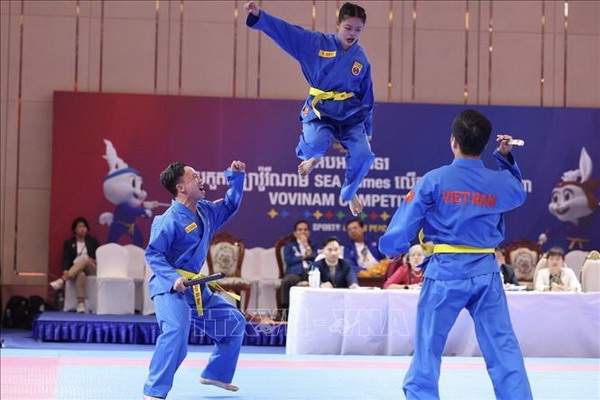 SEA Games 32: Vovinam có thêm HCV và HCB