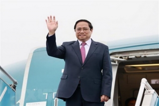 Thủ tướng Phạm Minh Chính tới Indonesia dự Hội nghị Cấp cao ASEAN 42