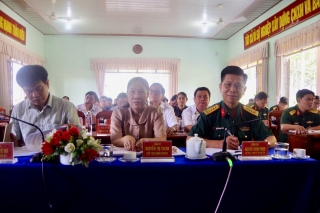 Đảng bộ Ban CHQS huyện Tân Biên: Sơ kết giữa nhiệm kỳ 2020-2025