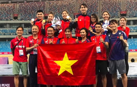 Việt Nam đã có 30 huy chương Vàng SEA Games 32