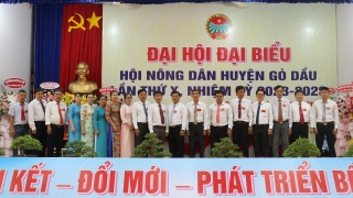 Hội Nông dân huyện Gò Dầu: Đại hội đại biểu lần thứ X, nhiệm kỳ 2023-2028