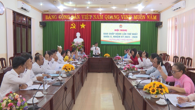 Hòa Thành: Khai mạc Đại hội đại biểu Hội Nông dân lần X, nhiệm kỳ 2023 - 2028