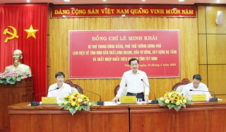 Tập trung tháo gỡ khó khăn cho các dự án đầu tư trên địa bàn tỉnh Tây Ninh