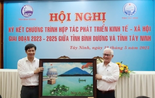 Tây Ninh và Bình Dương ký kết hợp tác phát triển kinh tế - xã hội, giai đoạn 2023-2025